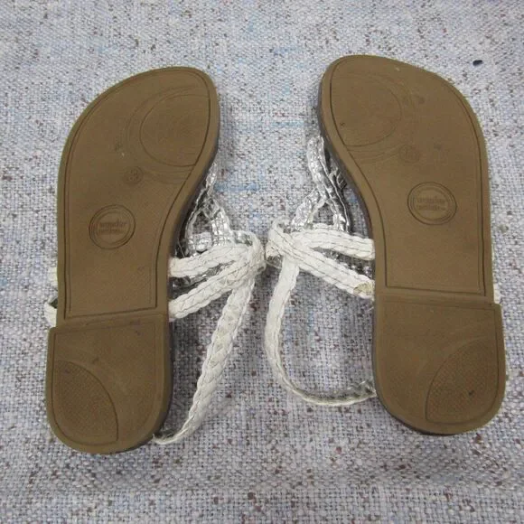 Wonder Nation Girls Shoes White Size 13 - Picture 5 of 6